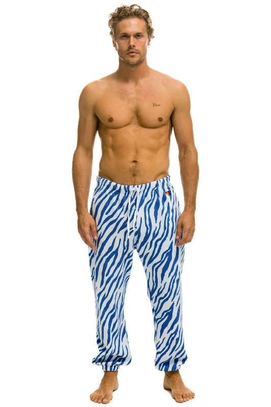 TIGER SWEATPANTS - BLUE TIGER