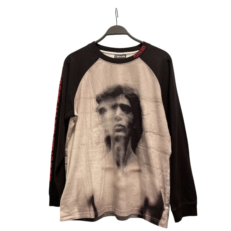 Pleasures/LS T-Shirt/M/Cotton/BLK/Graphic/Robert Mapplethorpe Tee