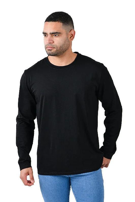 Trendy basics Long Sleeve Crew Neck T-Shirt 2