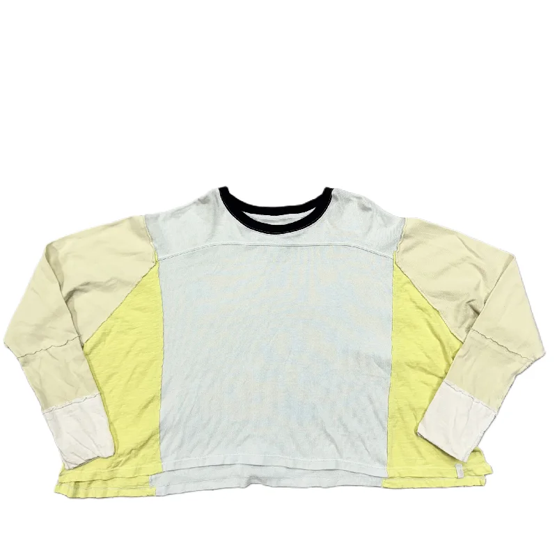 Top Long Sleeve By We The Free In Blue, Size: M