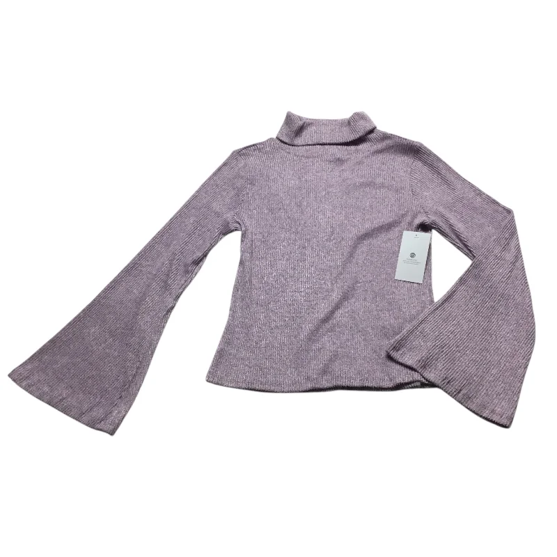 Top Long Sleeve By Clothes Mentor In Grey & Pink, Size: Xl