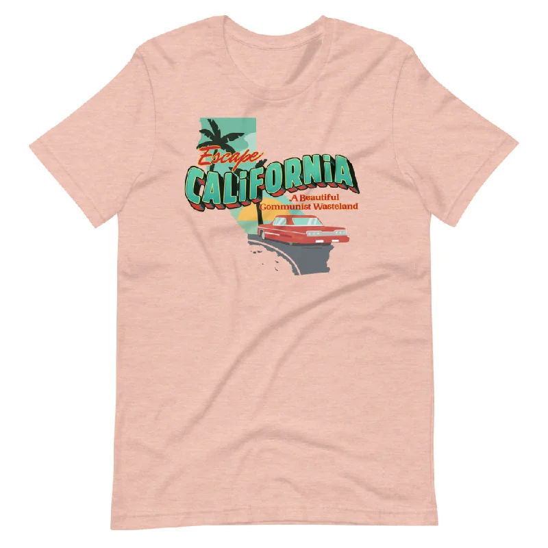 Escape California A Beautiful Communist Wasteland Short-Sleeve Unisex T-Shirt