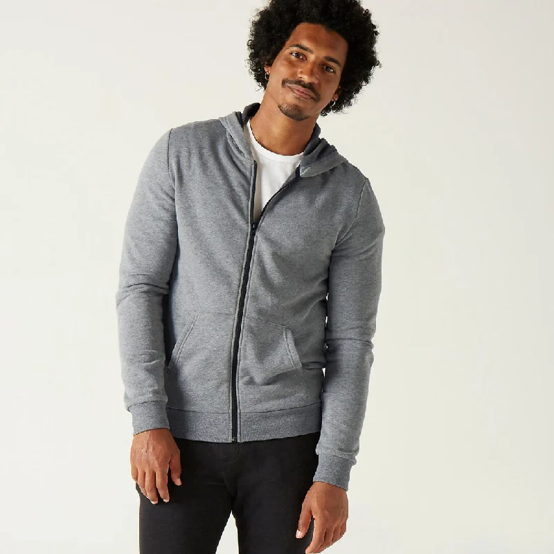 Men's Zip-Up Fitness Hoodie 100