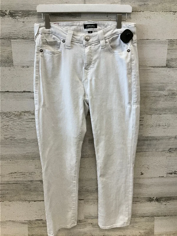 Jeans Straight By True Religion In White, Size: 6