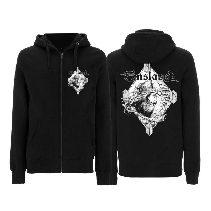 Enslaved "Heimdal And The Nine Mothers" Zip Hoodie