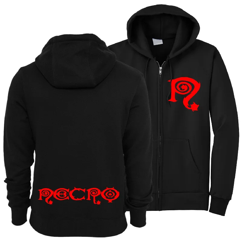 Necro "N Logo" Zip Hoodie