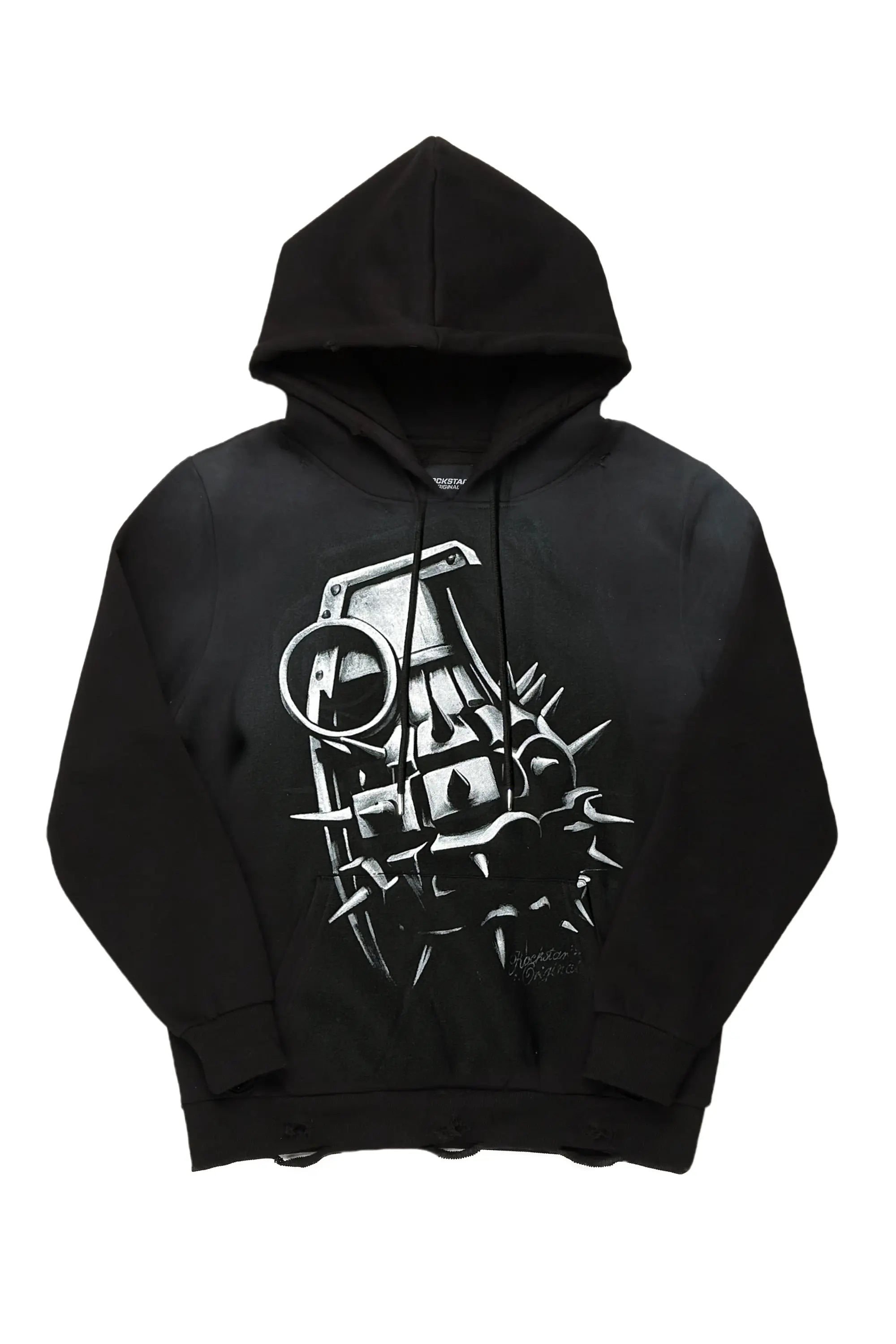 Mad Black Graphic Hoodie