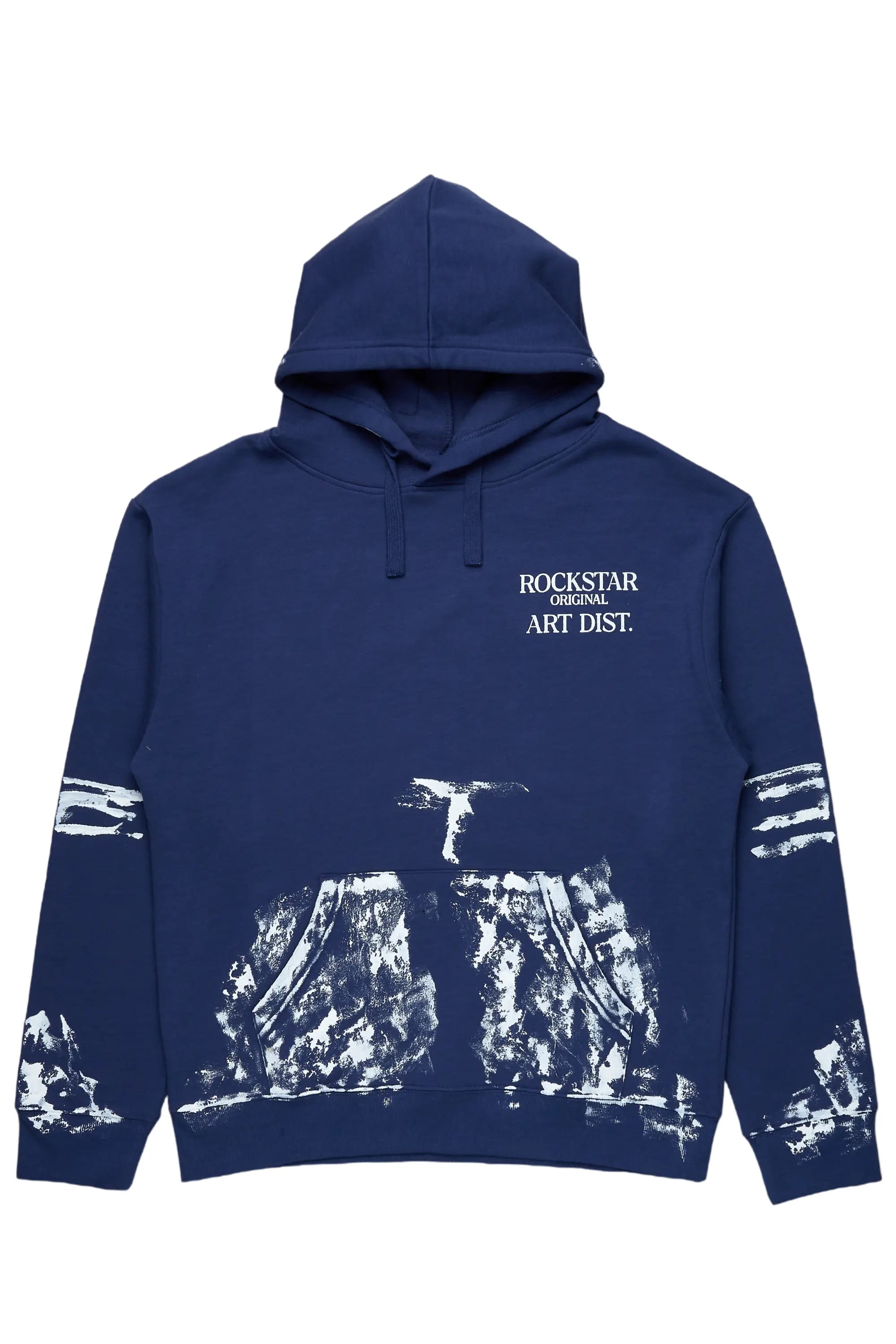 Filip Navy Graphic Hoodie