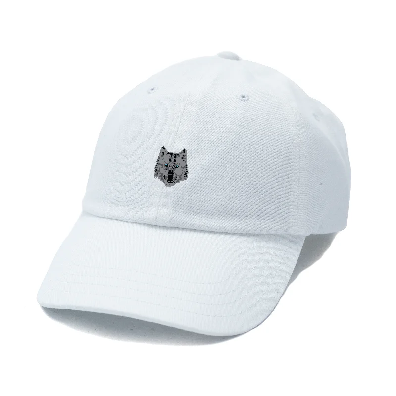 Silver Wolf Dad Hat