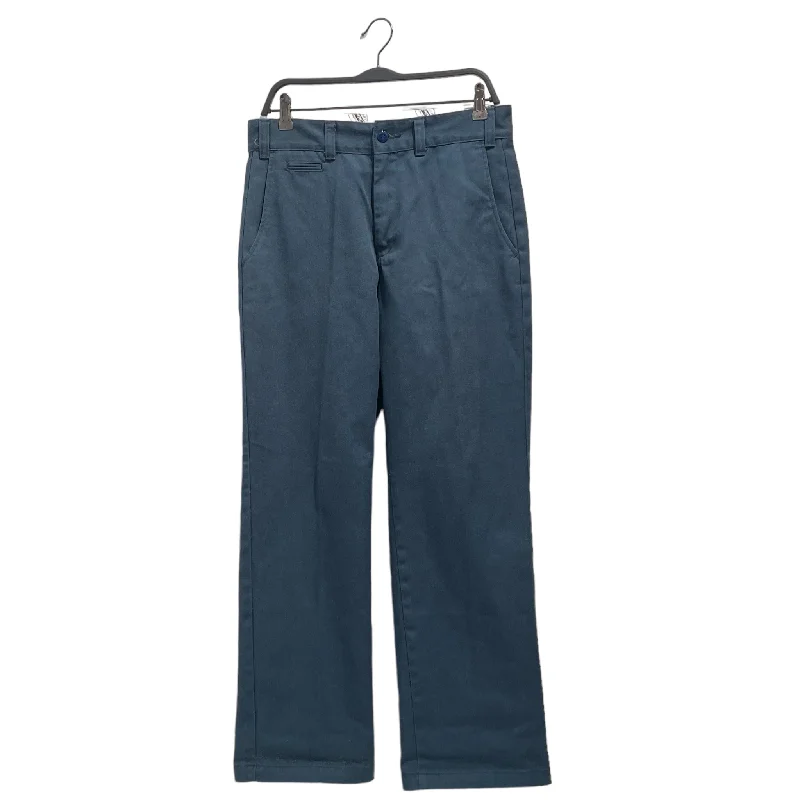 CALEE/Straight Pants/L/Navy/Polyester/