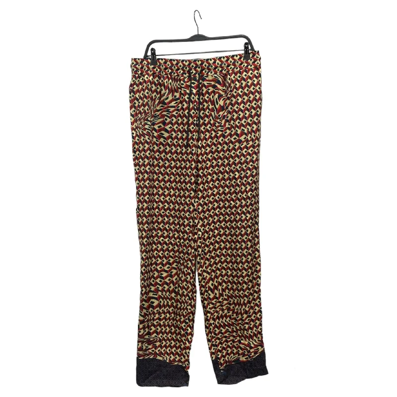 DRIES VAN NOTEN/Straight Pants/52/Nylon/MLT/All Over Print/